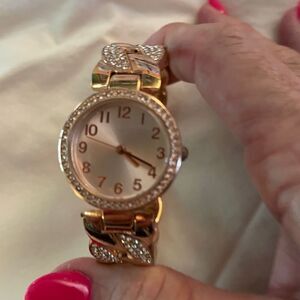 Ladies Fashion Watch in copper. Like new condition.